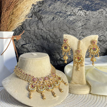 RAJWARI LUXE MEHRAAB POLKI NECKLACE SET