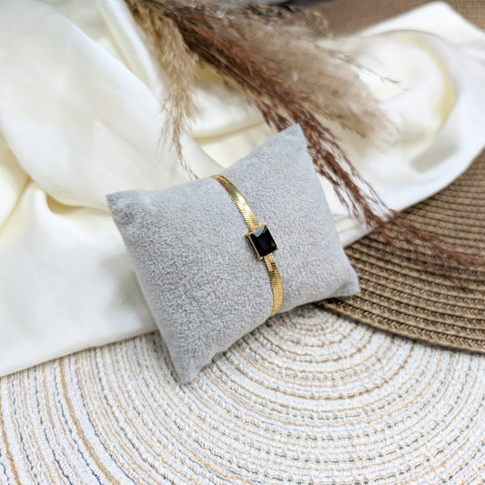 Black Stone Bracelet