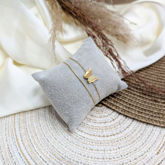 Golden Butterfly Bracelet