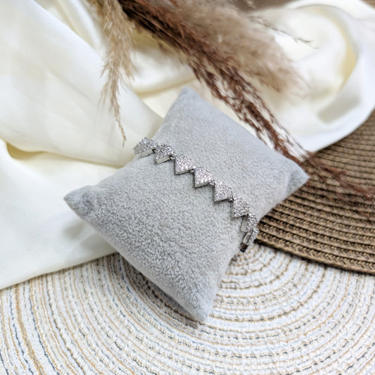 ICED-TRIANGLE-ZIRCON-BRACELET