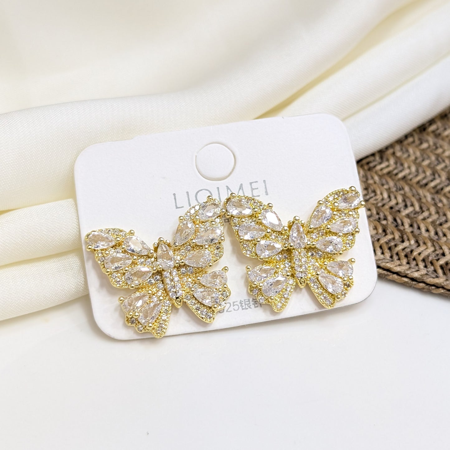 CRYSTAL MARQUISE EARRINGS