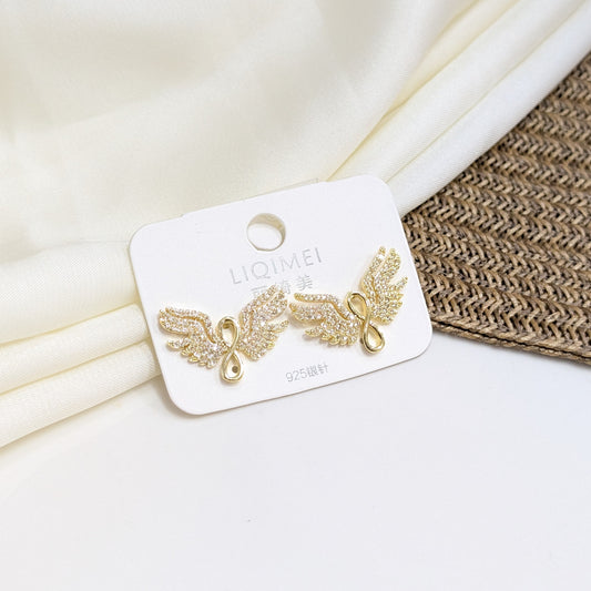 WINGED INFINITY EARRINGS