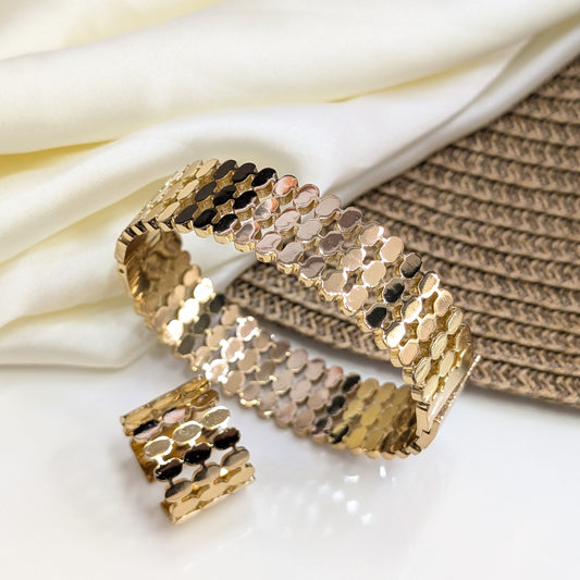 Golden Tile Handcuff