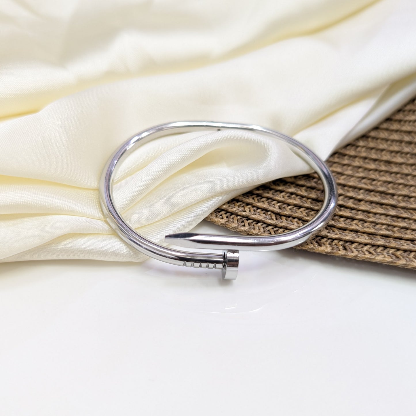 Silver Nail Handcuff