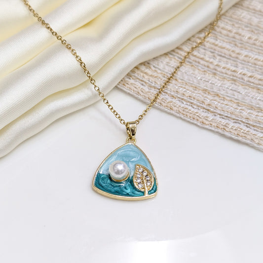 AZURE SUMMIT TRIANGLE LOCKETS