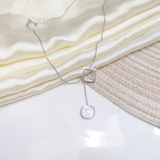 Pink Cube Drop Locket