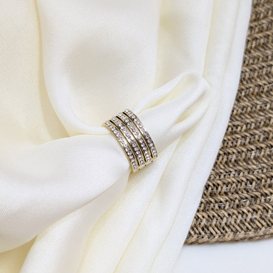 QUAD-LAYER ETERNITY RINGS