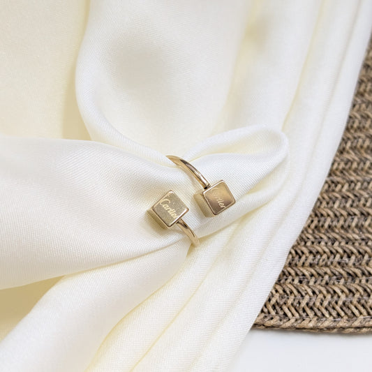 ARCHITECTURAL CUBE RINGS