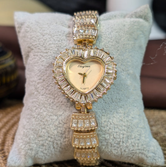 Amour crystal watch