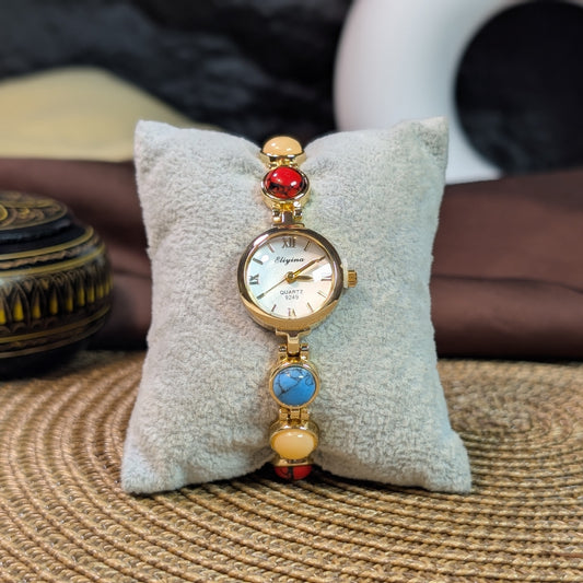 Terra cotta orb watch