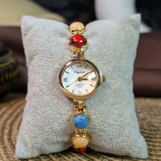 Terra cotta orb watch