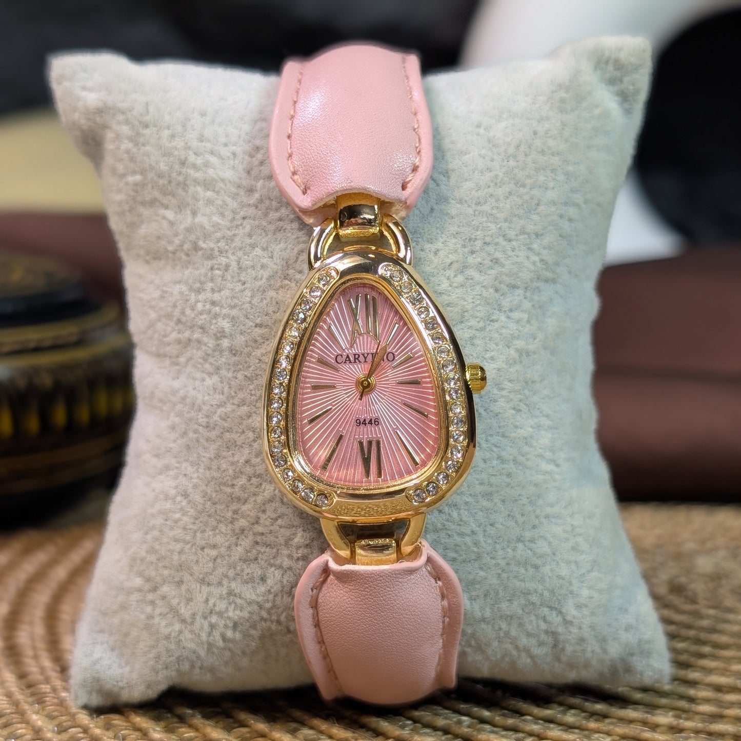 Blush serpentine watch