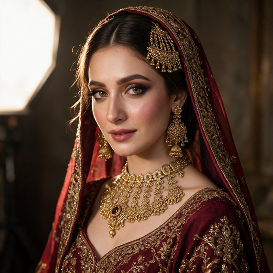 ZAR-MAHAL - RAJWARI BRIDAL SET