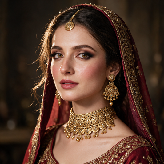 ZARIN-TAJ - RAJWARI BRIDAL SET