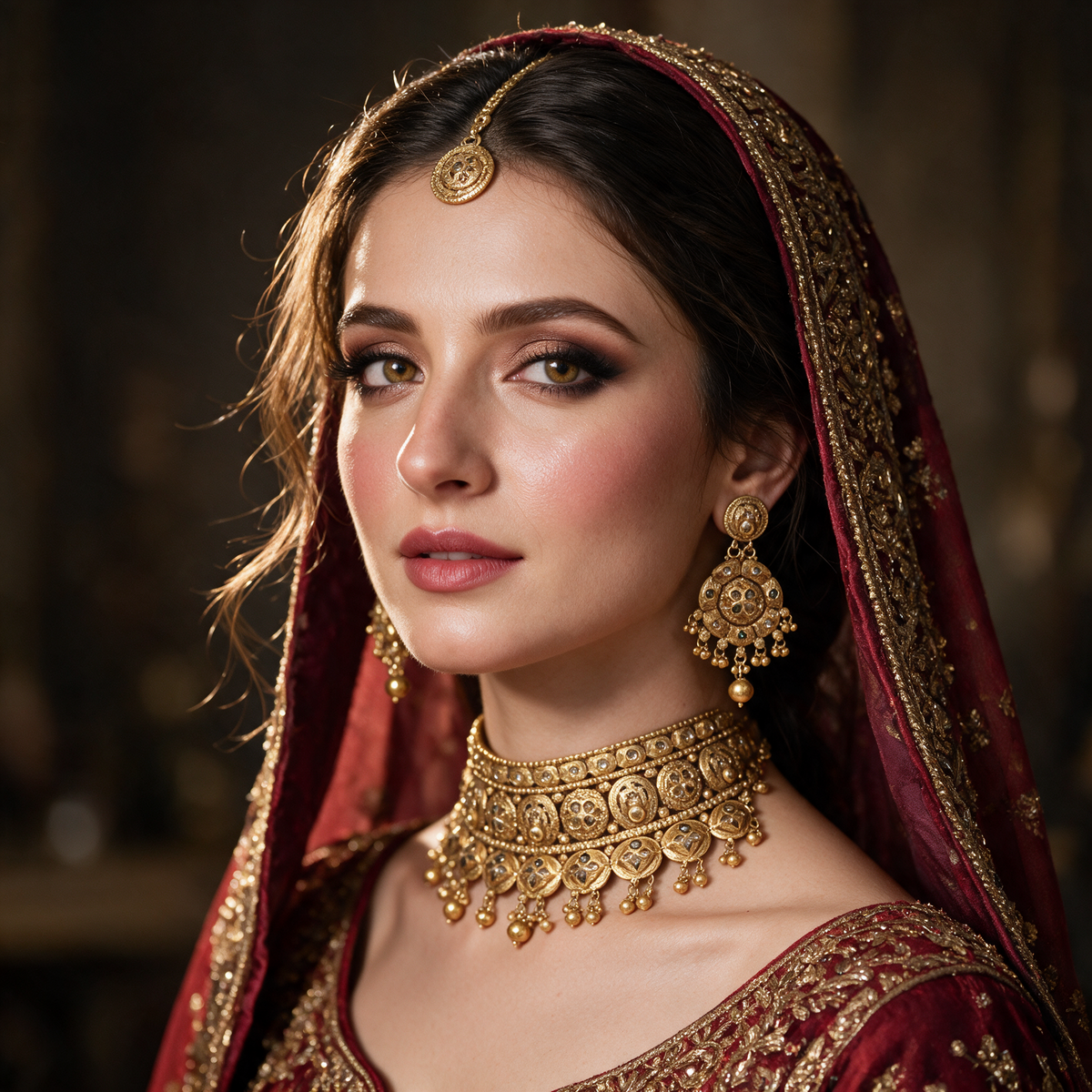ZARIN-TAJ - RAJWARI BRIDAL SET