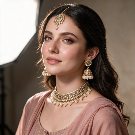 Imperial jal kundan necklace