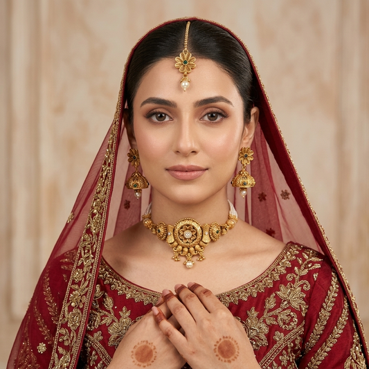 ROSHAN-E-MAHAL RAJWARI CHOKER