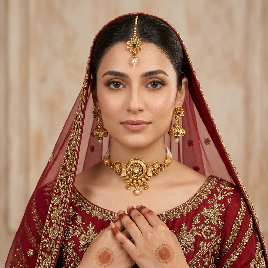 ROSHAN-E-MAHAL RAJWARI CHOKER